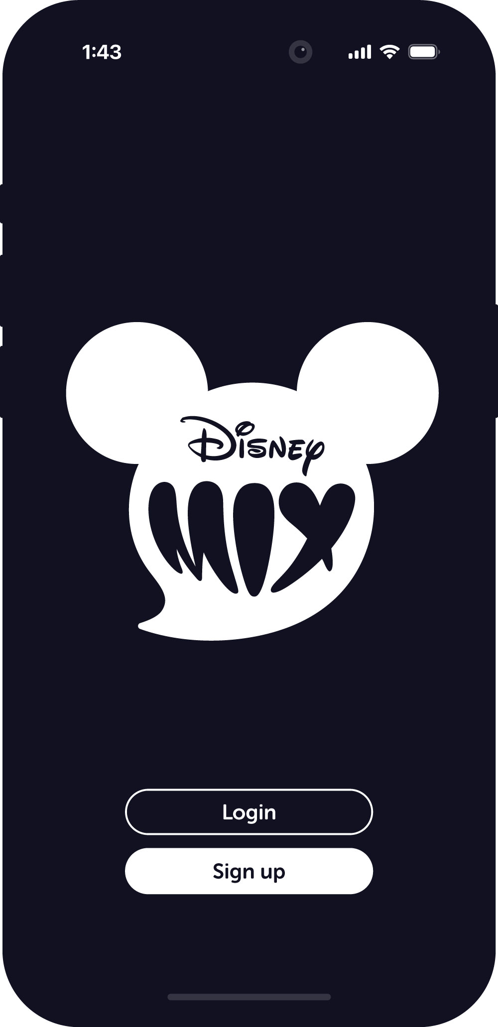 Disney Mix Logo Wordmark